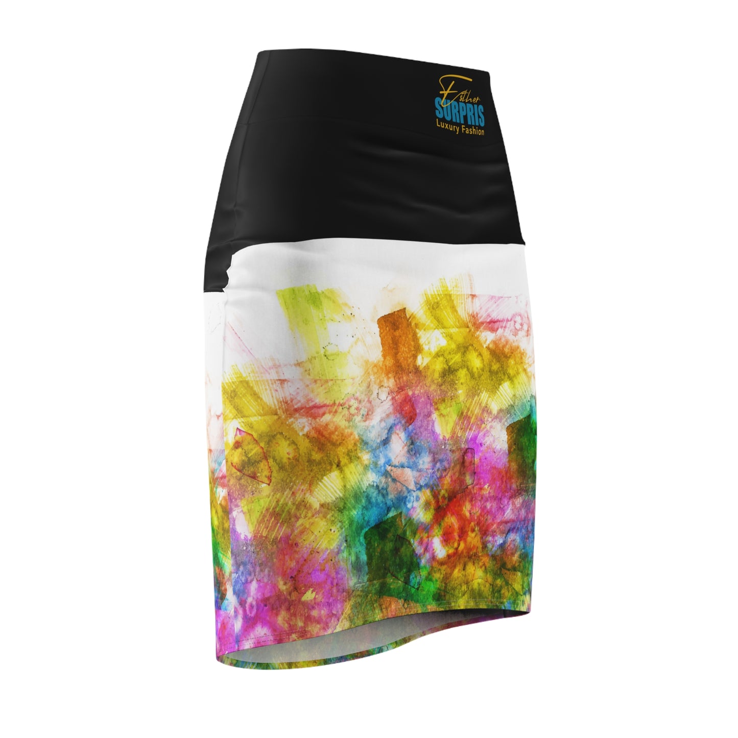 Jupe crayon pour femme (AOP)