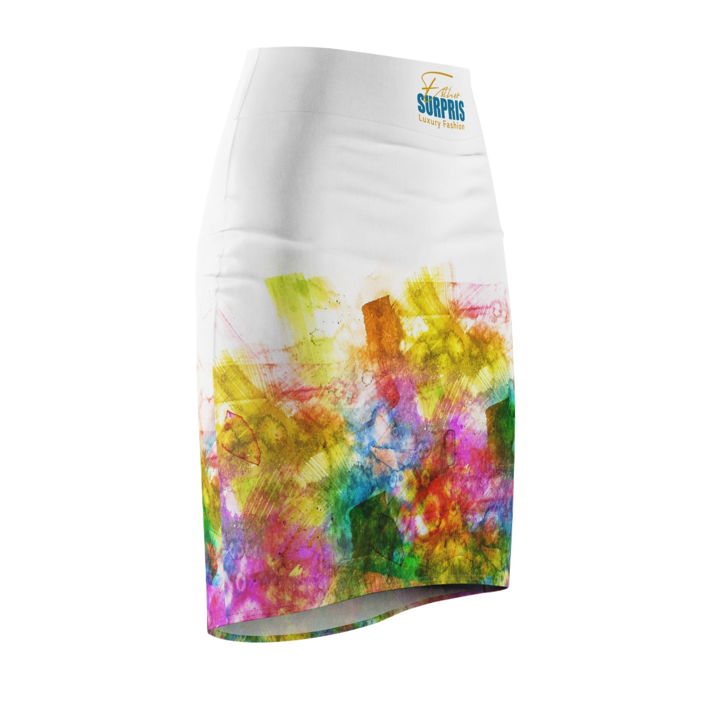 Jupe crayon pour femme (AOP)