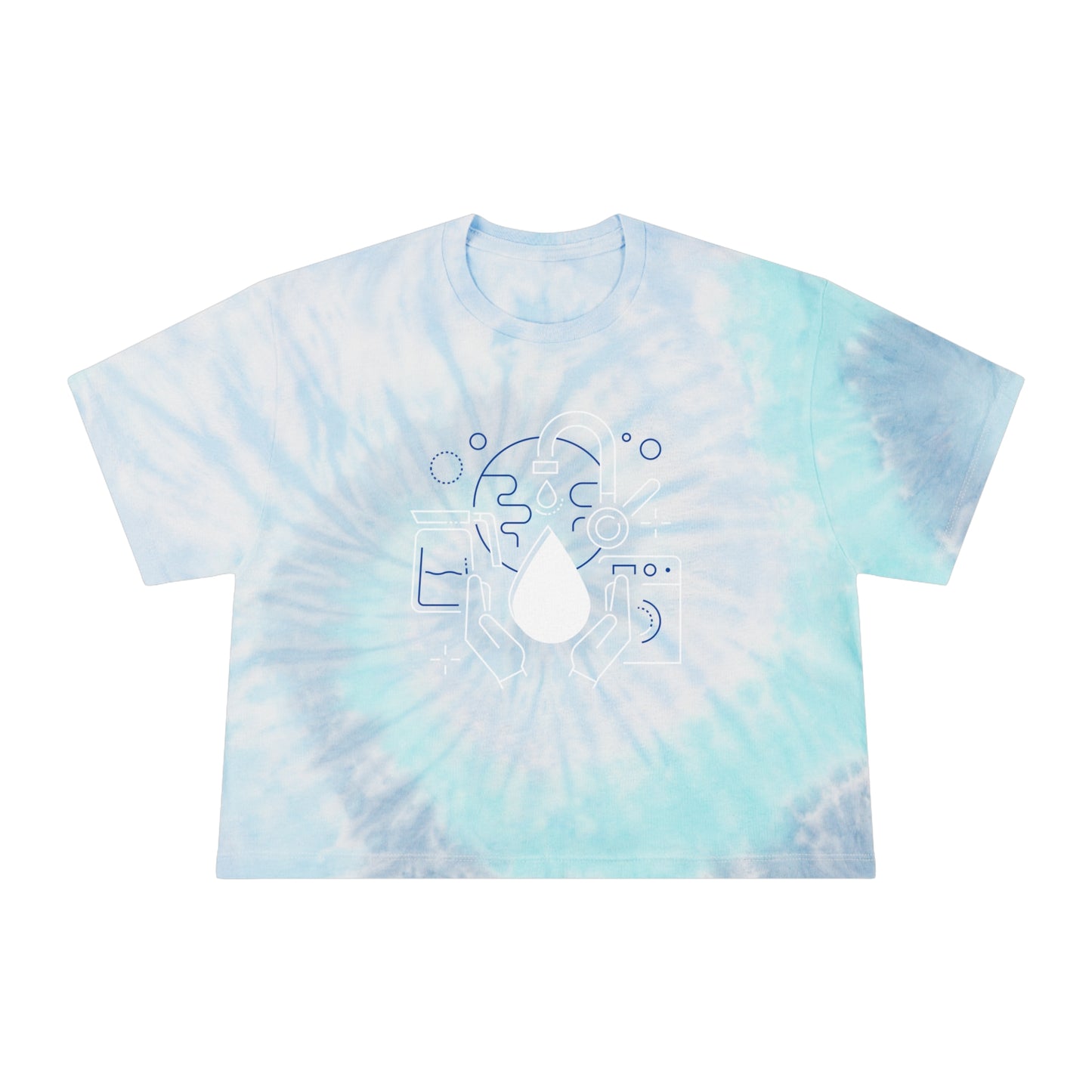 Women's Tie-Dye Crop Tee