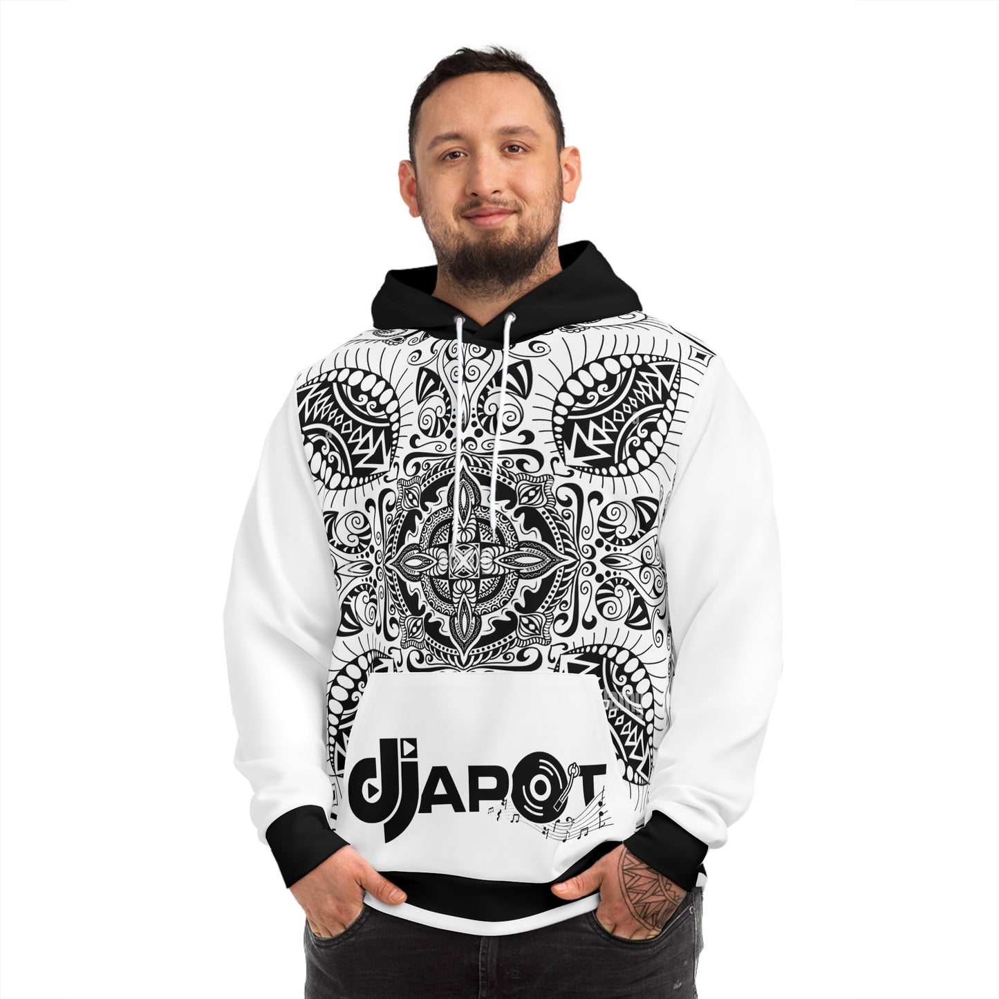 Sweat à capuche tendance (AOP)