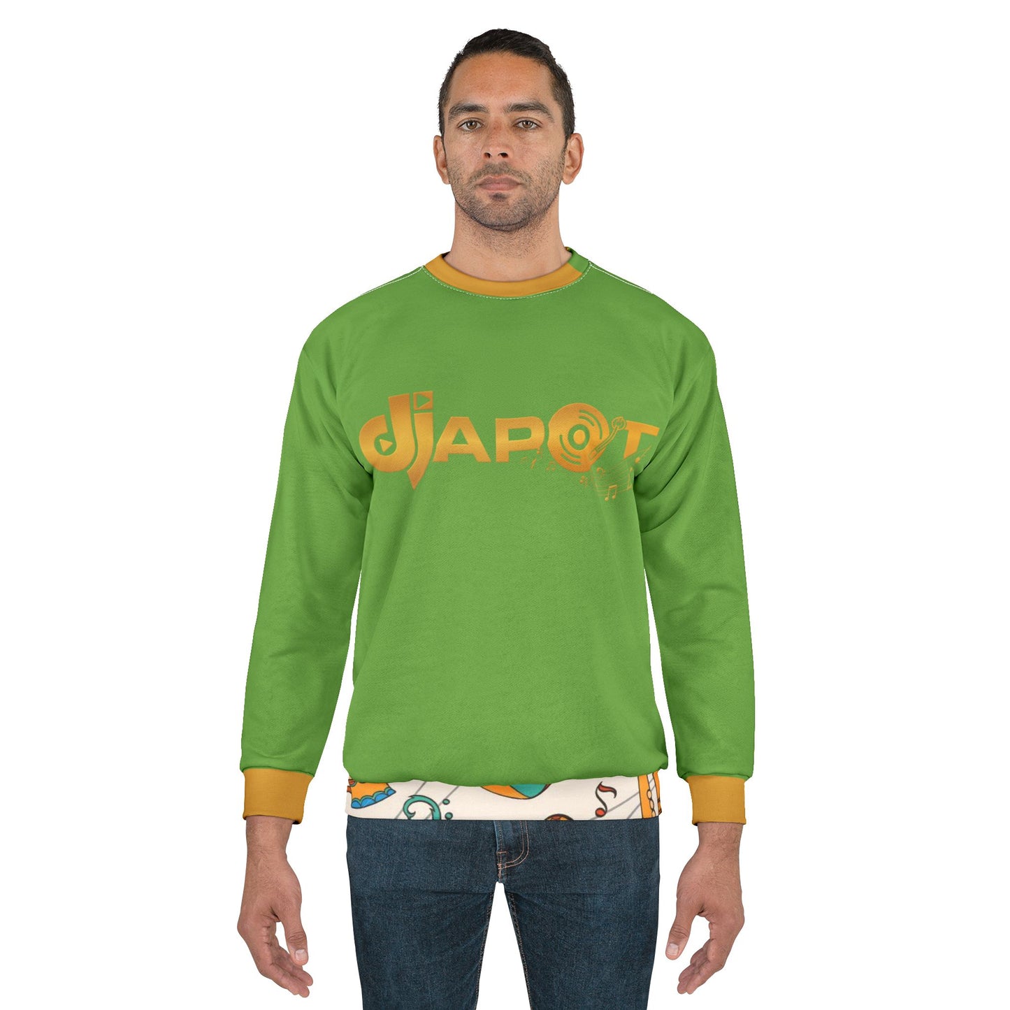 f Sweat-shirt unisexe (AOP)