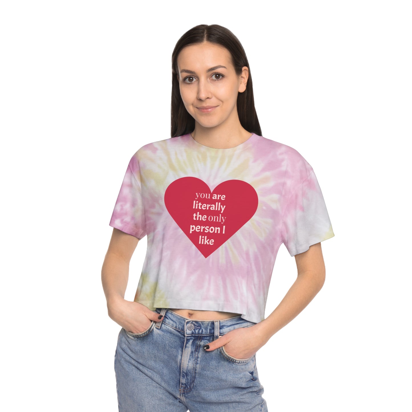 Women's Tie-Dye Crop Tee